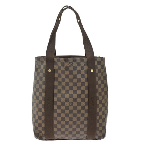 LOUIS VUITTON Cabas Beaubourg Shoulder Bag Damier Ebene Leather N52006 12KB272 - Picture 3 of 16
